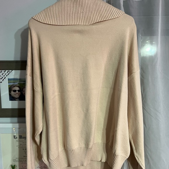 Tahari Quarter-Zip Sweater - Picture 3 of 4